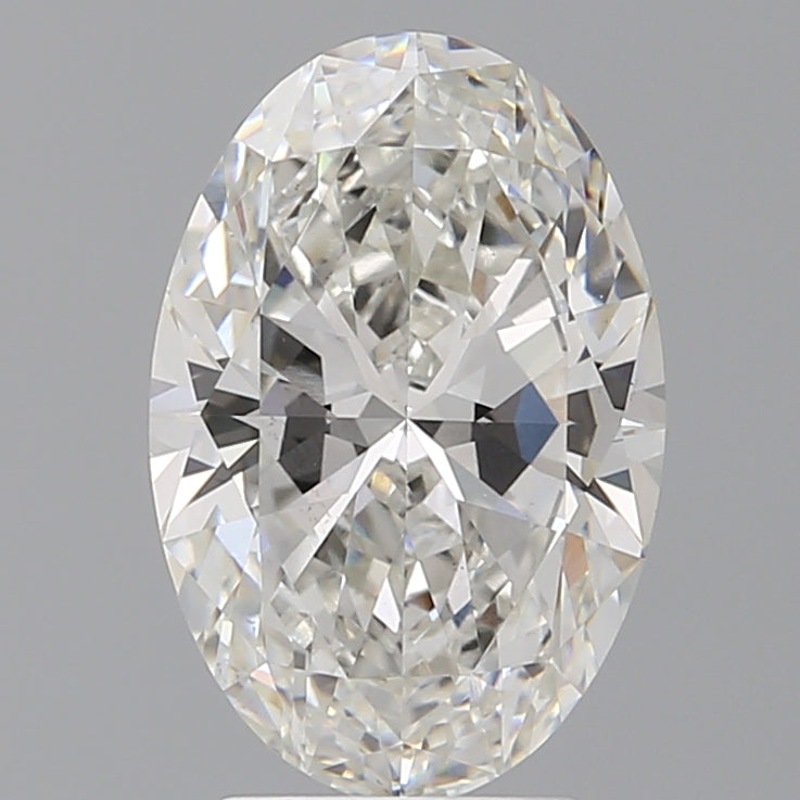 3.52 Carat Oval Shaped, Ideal Cut, G Color, VS1 Clarity, IGI Certified Lab Grown Diamond