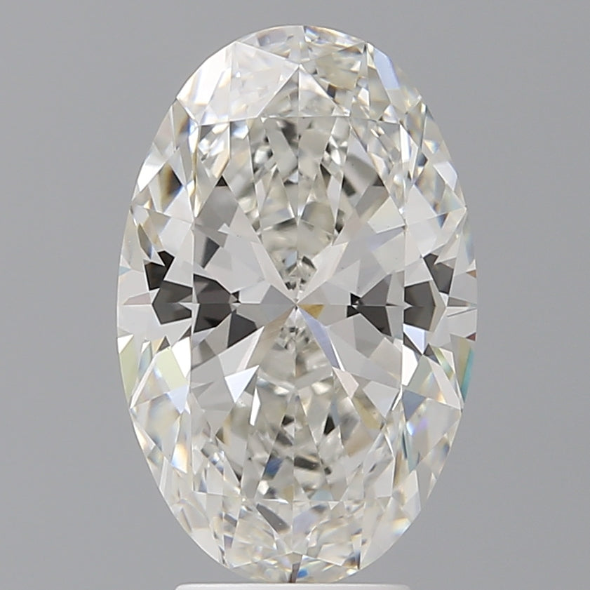 4.57 Carat Oval Shaped, Ideal Cut, F Color, VVS2 Clarity, IGI Certified Lab Grown Diamond