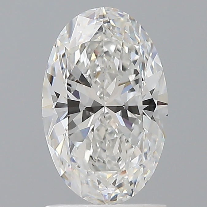 1.58 Carat Oval Shaped, Ideal Cut, E Color, VS1 Clarity, IGI Certified Lab Grown Diamond