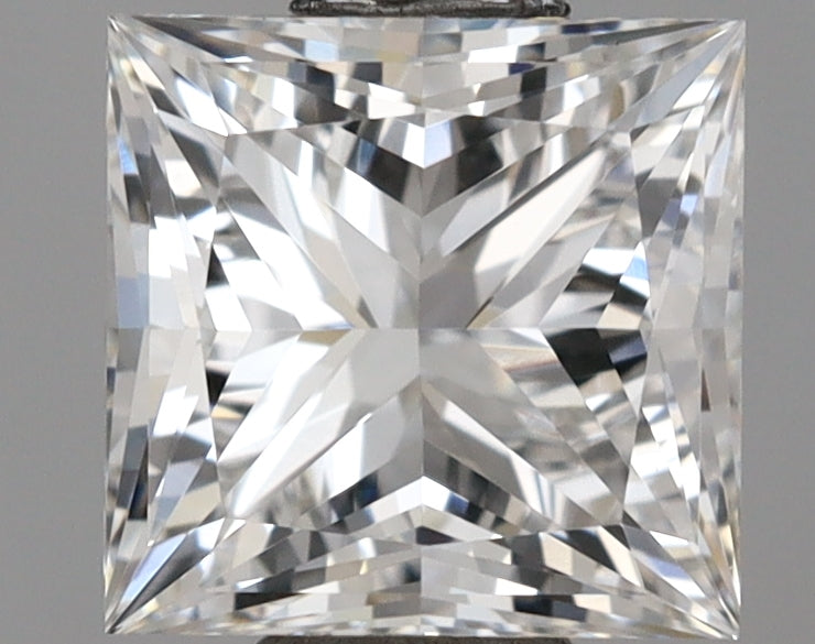 1.01 Carat Princess Shaped, Ideal Cut, E Color, VVS2 Clarity, IGI Certified Lab Grown Diamond
