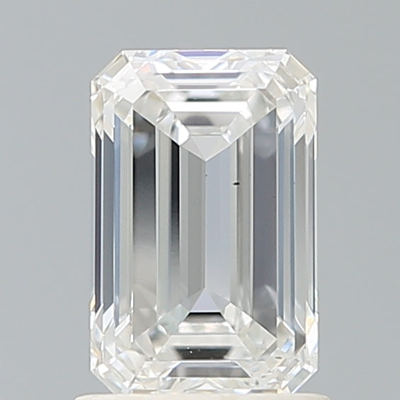 1.53 Carat Emerald Shaped, Ideal Cut, E Color, VS1 Clarity, IGI Certified Lab Grown Diamond