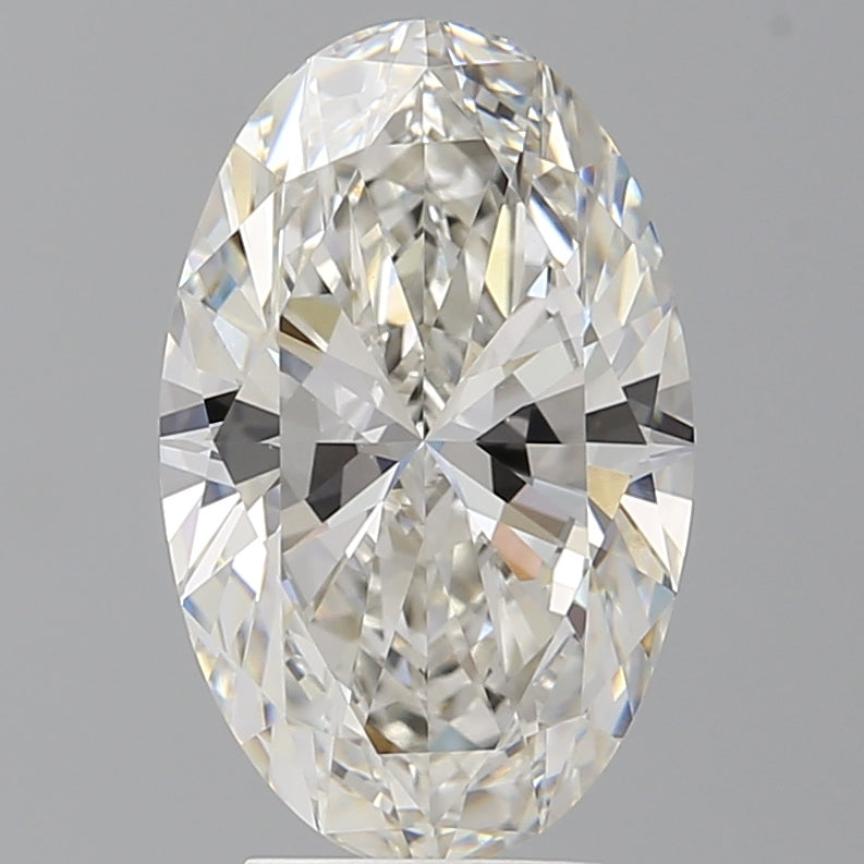 4.00 Carat Oval Shaped, Ideal Cut, G Color, VS1 Clarity, IGI Certified Lab Grown Diamond
