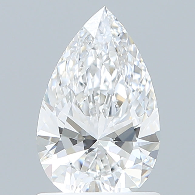 1.02 Carat Pear Shaped, Ideal Cut, D Color, VVS2 Clarity, IGI Certified Lab Grown Diamond
