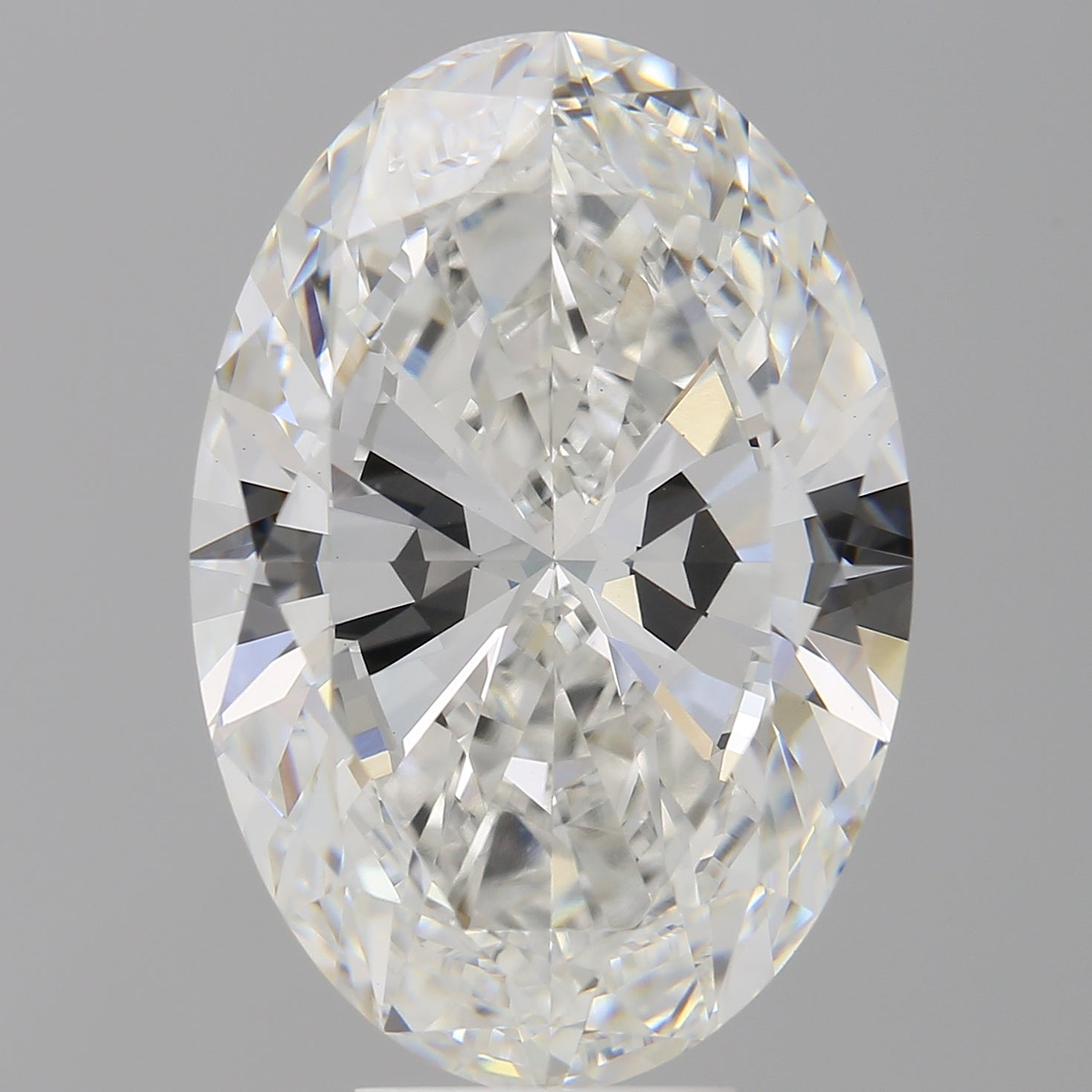 8.09 Carat Oval Shaped, Ideal Cut, F Color, VVS2 Clarity, IGI Certified Lab Grown Diamond
