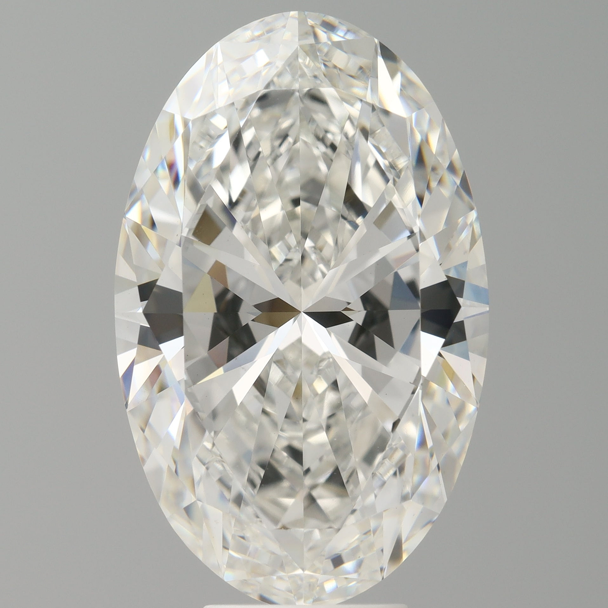 8.02 Carat Oval Shaped, Excellent Cut, F Color, VVS2 Clarity, IGI Certified Lab Grown Diamond