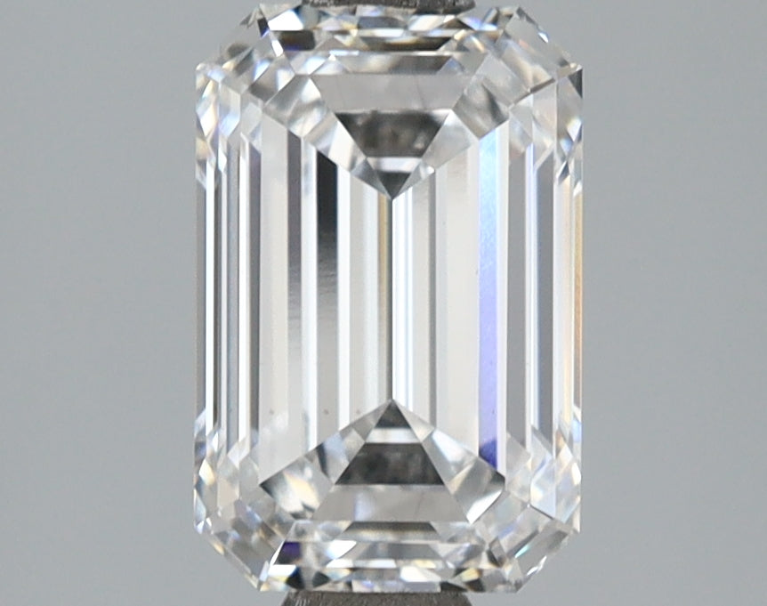 2.16 Carat Emerald Shaped, Ideal Cut, E Color, VS1 Clarity, IGI Certified Lab Grown Diamond