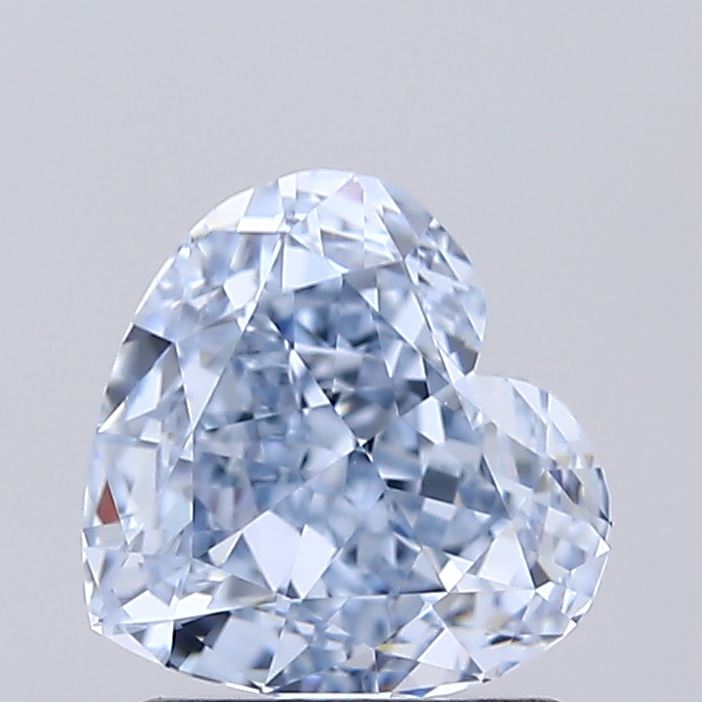 1.53 Carat Heart Shaped, Ideal Cut, VVS2 Clarity, IGI Certified Lab Grown Diamond