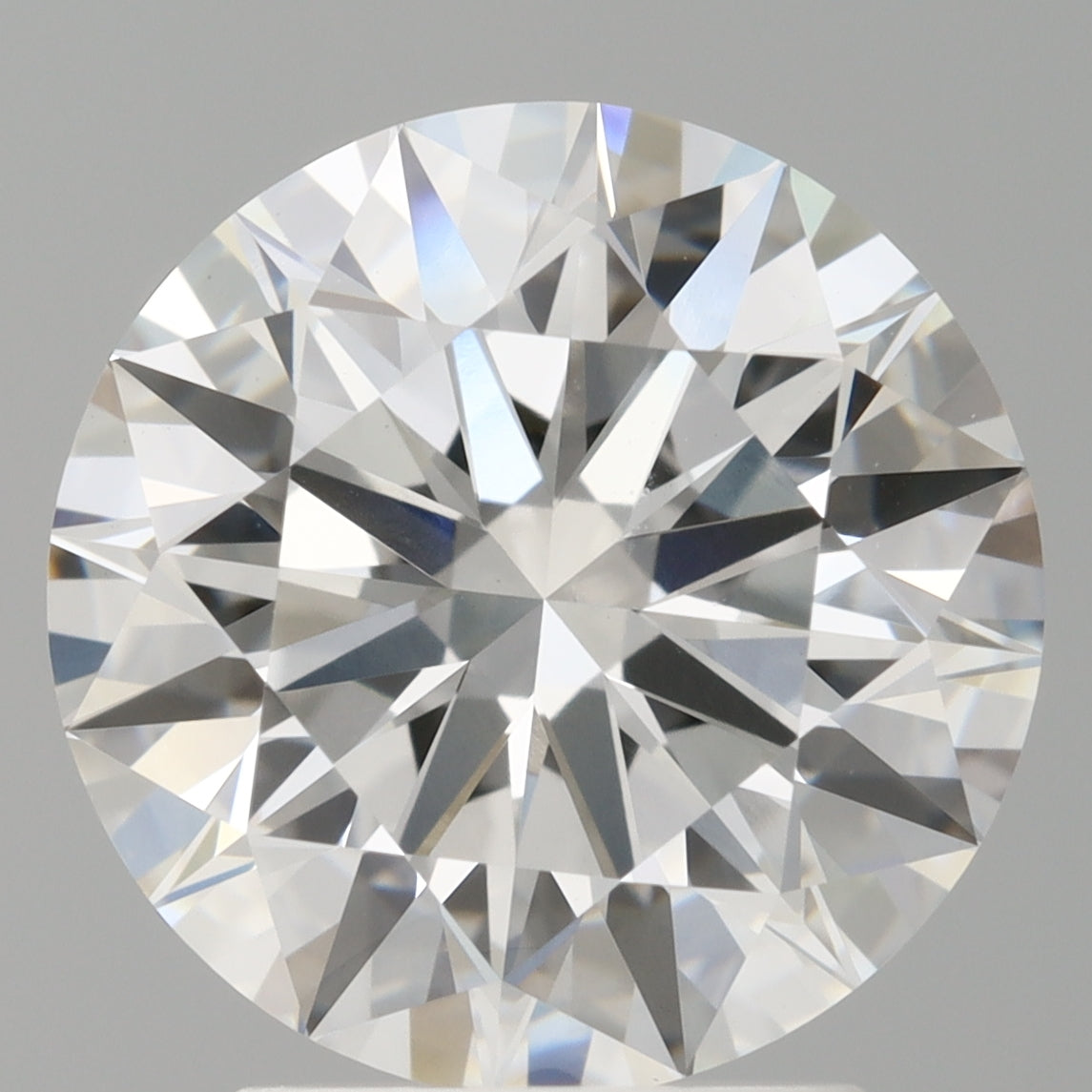 3.08 Carat Round Shaped, Ideal Cut, E Color, VVS2 Clarity, IGI Certified Lab Grown Diamond