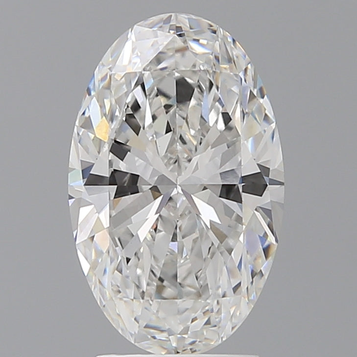 3.03 Carat Oval Shaped, Ideal Cut, E Color, VVS2 Clarity, IGI Certified Lab Grown Diamond