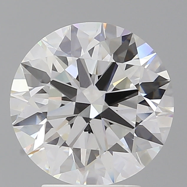 3.59 Carat Round Shaped, Ideal Cut, E Color, VVS2 Clarity, IGI Certified Lab Grown Diamond