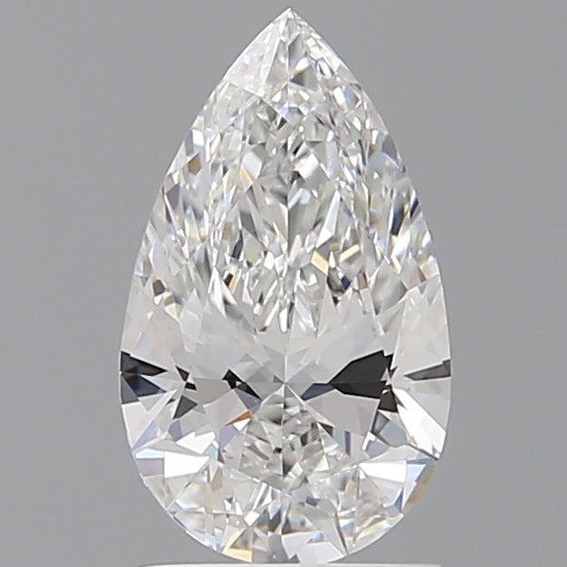 1.59 Carat Pear Shaped, Ideal Cut, E Color, VVS2 Clarity, IGI Certified Lab Grown Diamond