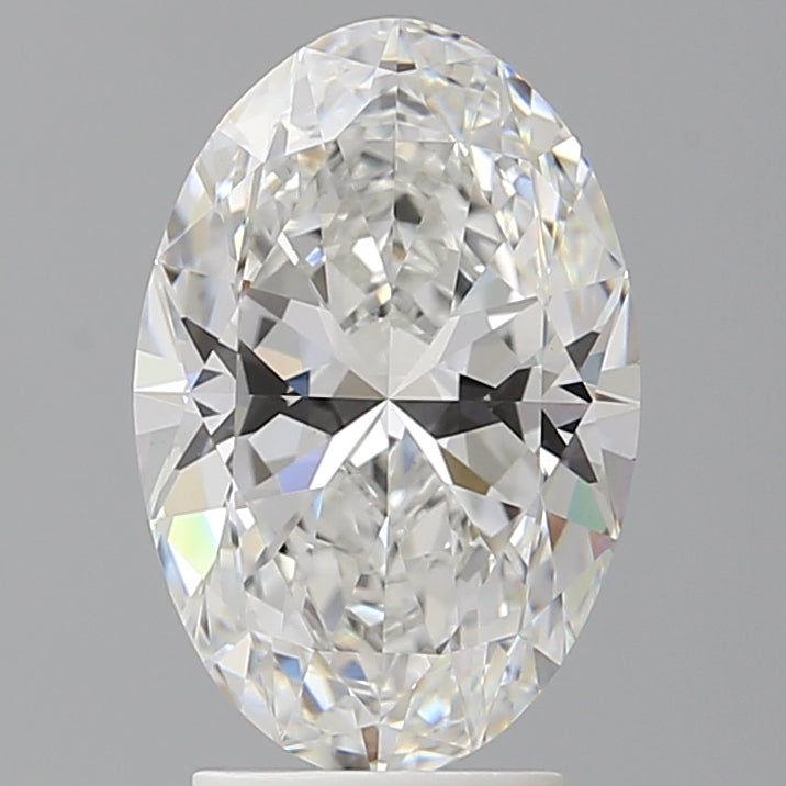 3.10 Carat Oval Shaped, Excellent Cut, E Color, VVS2 Clarity, IGI Certified Lab Grown Diamond