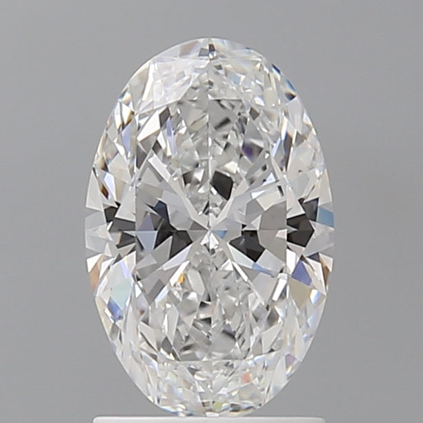 1.58 Carat Oval Shaped, Ideal Cut, D Color, VS1 Clarity, IGI Certified Lab Grown Diamond
