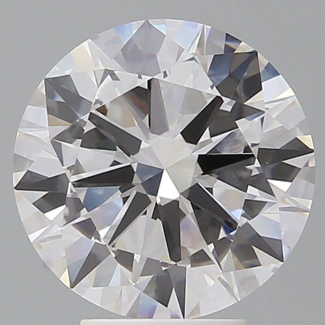 4.56 Carat Round Shaped, Excellent Cut, E Color, VVS2 Clarity, IGI Certified Lab Grown Diamond