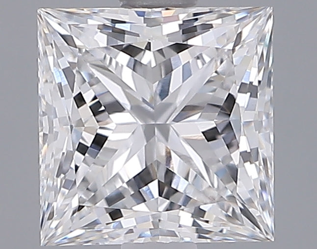 1.54 Carat Princess Shaped, Ideal Cut, D Color, VVS1 Clarity, IGI Certified Lab Grown Diamond