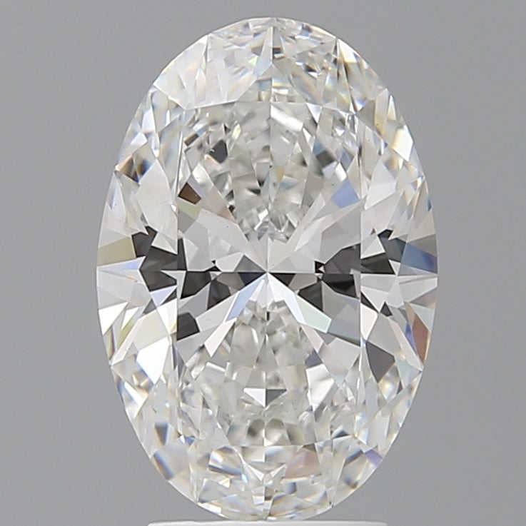 3.51 Carat Oval Shaped, Excellent Cut, E Color, VVS2 Clarity, IGI Certified Lab Grown Diamond