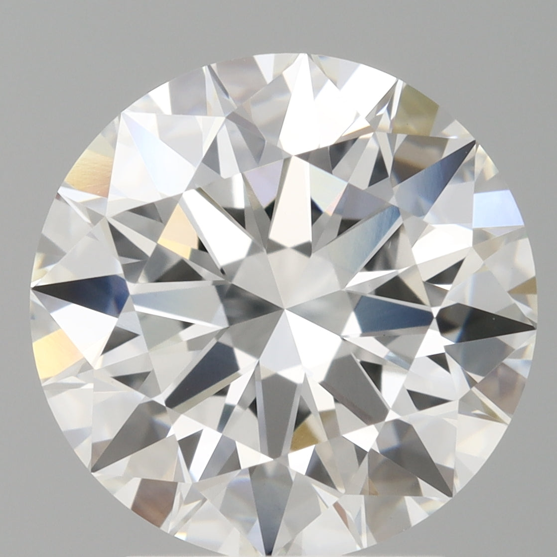 3.00 Carat Round Shaped, Excellent Cut, E Color, VVS2 Clarity, IGI Certified Lab Grown Diamond