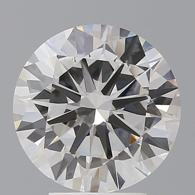 4.01 Carat Round Shaped, Excellent Cut, F Color, VS1 Clarity, IGI Certified Lab Grown Diamond