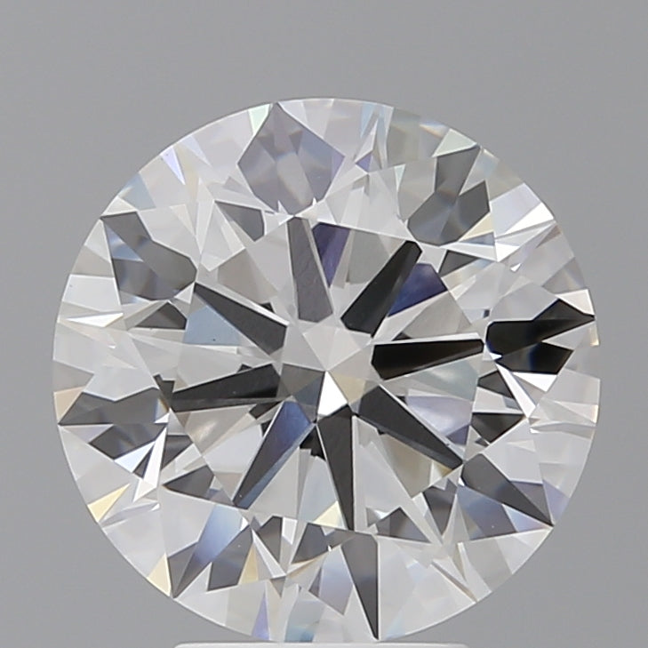 5.02 Carat Round Shaped, Ideal Cut, F Color, VS1 Clarity, IGI Certified Lab Grown Diamond