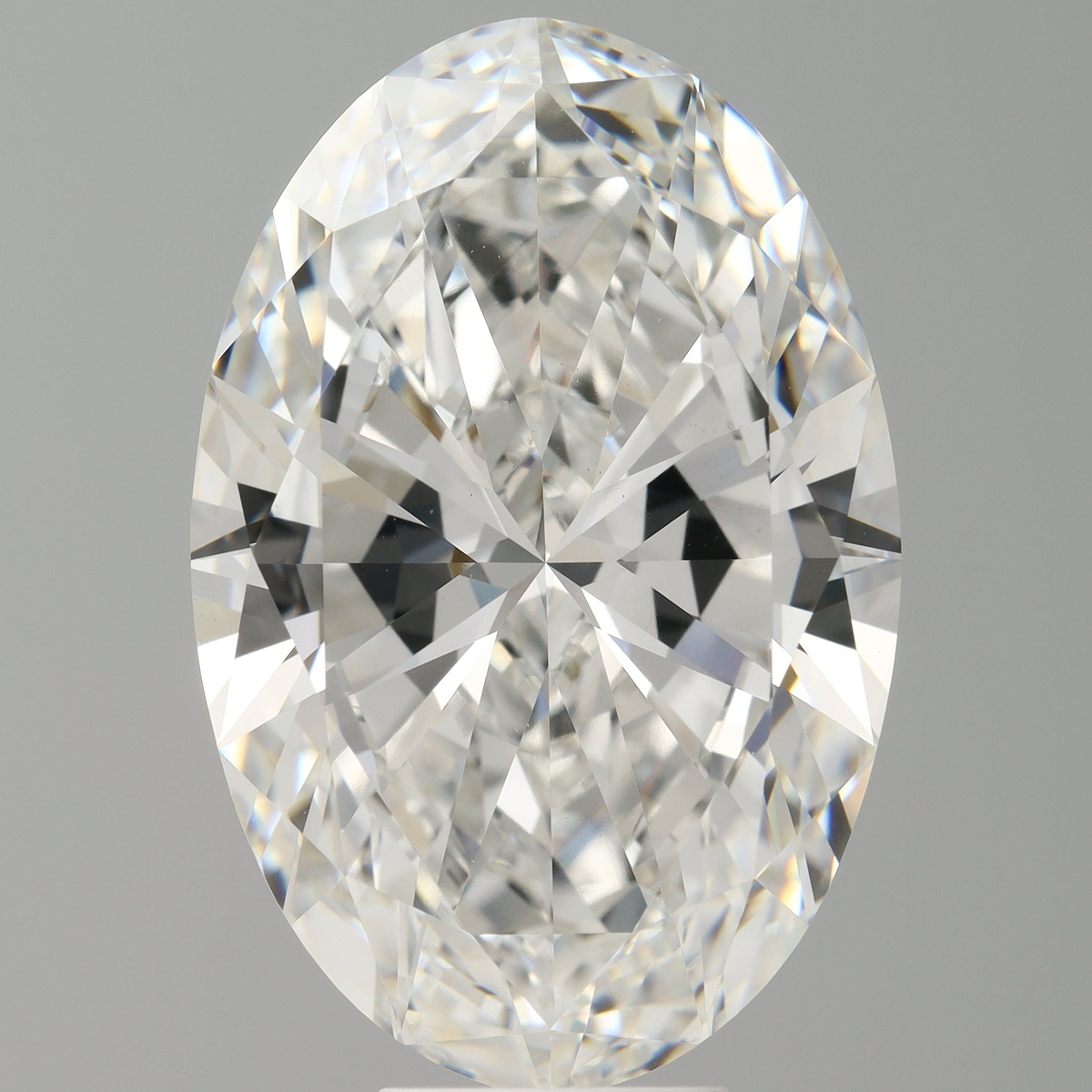 9.58 Carat Oval Shaped, Ideal Cut, F Color, VVS2 Clarity, IGI Certified Lab Grown Diamond
