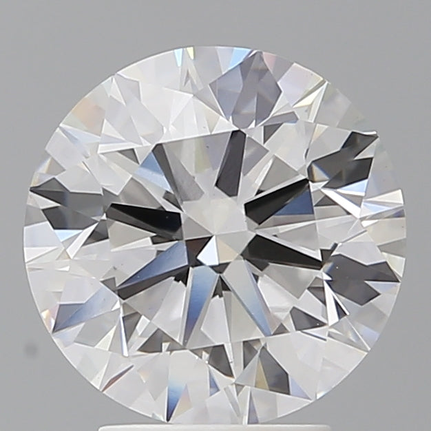 3.58 Carat Round Shaped, Ideal Cut, F Color, VS1 Clarity, IGI Certified Lab Grown Diamond