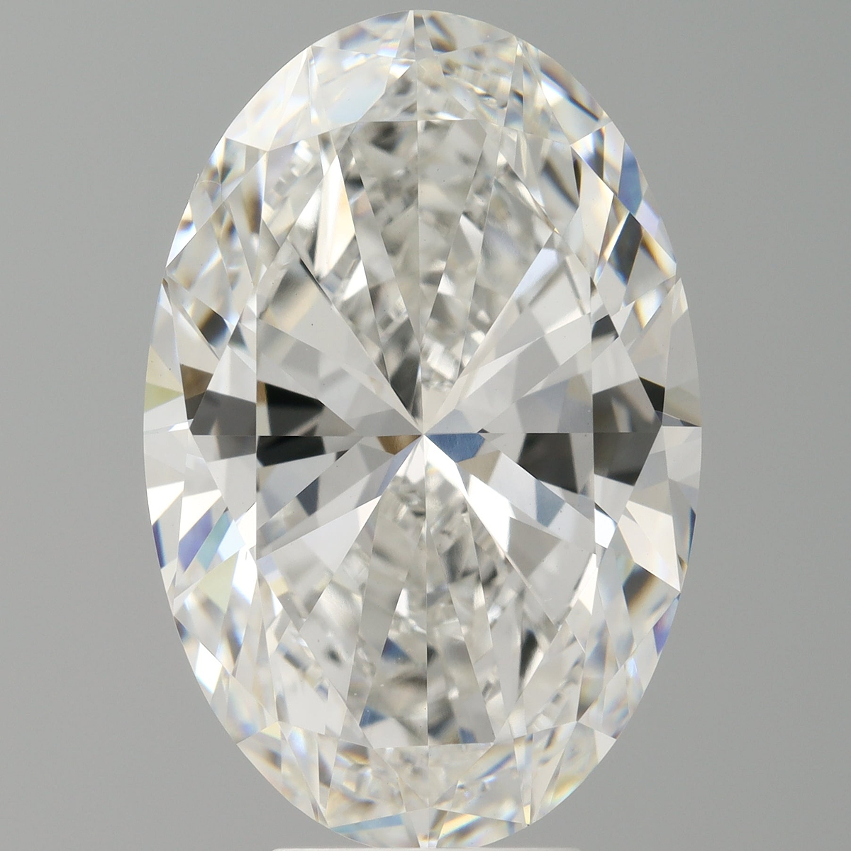 7.04 Carat Oval Shaped, Ideal Cut, F Color, VVS2 Clarity, IGI Certified Lab Grown Diamond