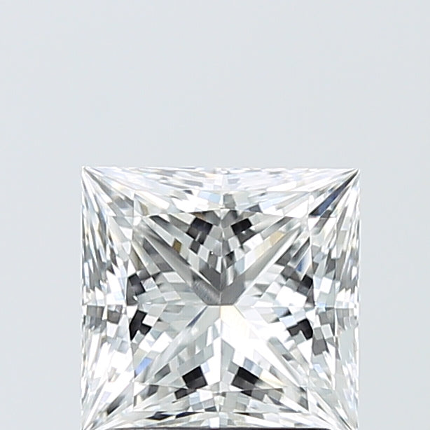 2.04 Carat Princess Shaped, Ideal Cut, E Color, VVS2 Clarity, IGI Certified Lab Grown Diamond