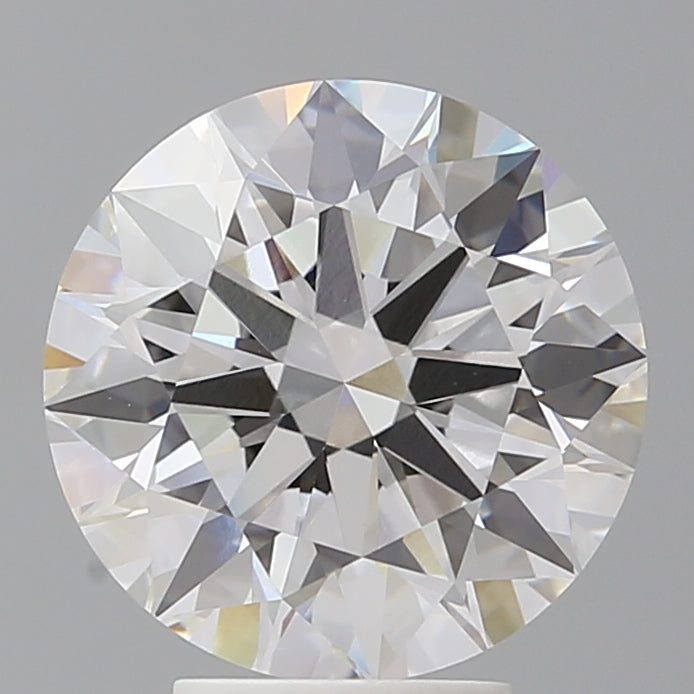 4.56 Carat Round Shaped, Ideal Cut, E Color, VVS2 Clarity, IGI Certified Lab Grown Diamond