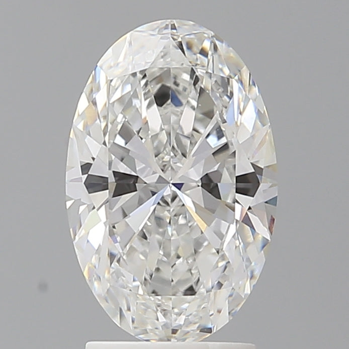 2.53 Carat Oval Shaped, Ideal Cut, E Color, VVS2 Clarity, IGI Certified Lab Grown Diamond