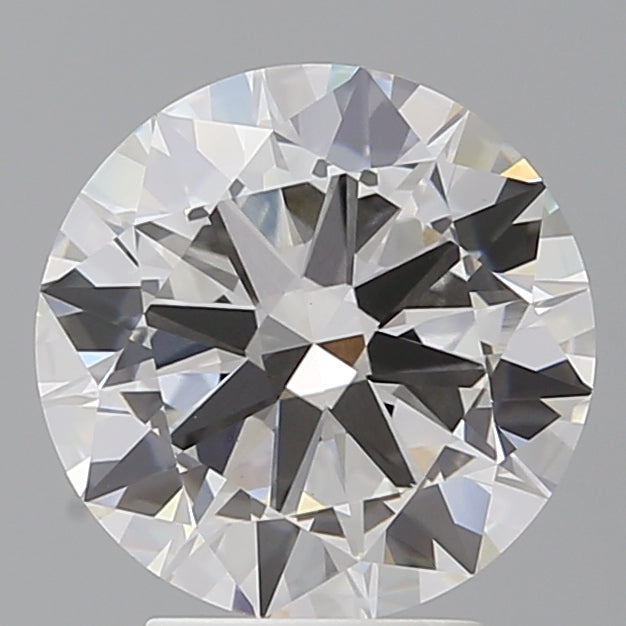 3.52 Carat Round Shaped, Excellent Cut, F Color, VVS2 Clarity, IGI Certified Lab Grown Diamond