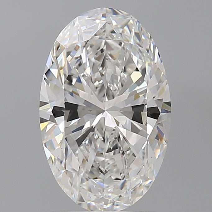 2.58 Carat Oval Shaped, Ideal Cut, E Color, VS1 Clarity, IGI Certified Lab Grown Diamond