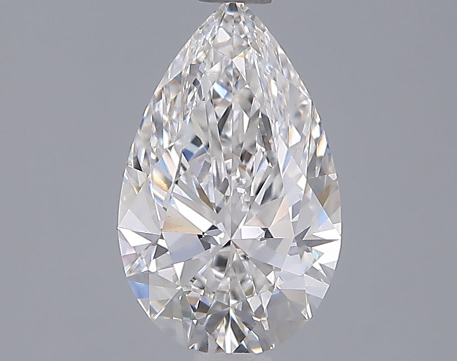 1.53 Carat Pear Shaped, Ideal Cut, F Color, VVS2 Clarity, IGI Certified Lab Grown Diamond