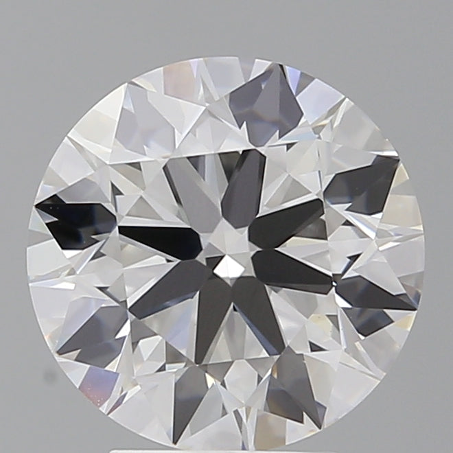 4.06 Carat Round Shaped, Ideal Cut, E Color, VVS2 Clarity, IGI Certified Lab Grown Diamond