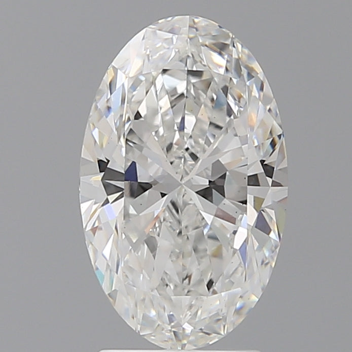 2.52 Carat Oval Shaped, Ideal Cut, D Color, VS1 Clarity, IGI Certified Lab Grown Diamond