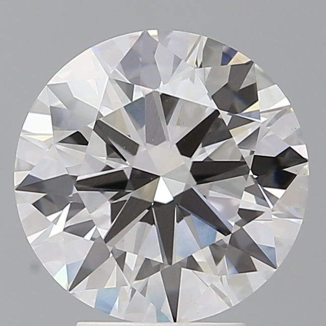 4.05 Carat Round Shaped, Ideal Cut, F Color, VVS2 Clarity, IGI Certified Lab Grown Diamond