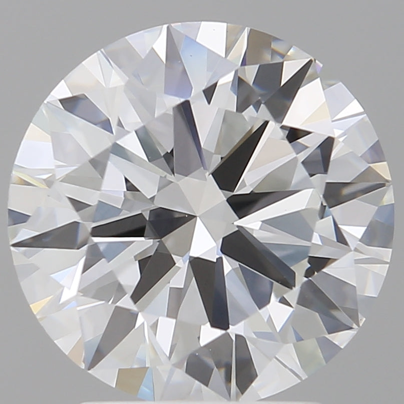 3.01 Carat Round Shaped, Ideal Cut, E Color, VVS2 Clarity, IGI Certified Lab Grown Diamond