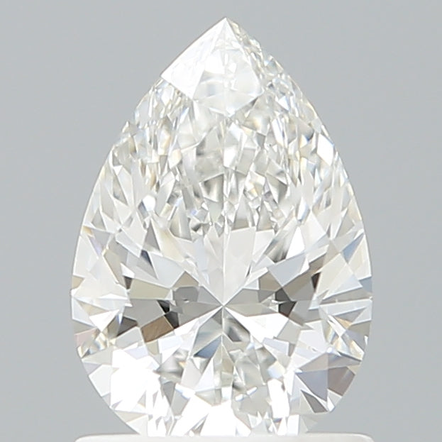 1.10 Carat Pear Shaped, Ideal Cut, E Color, VS1 Clarity, IGI Certified Lab Grown Diamond