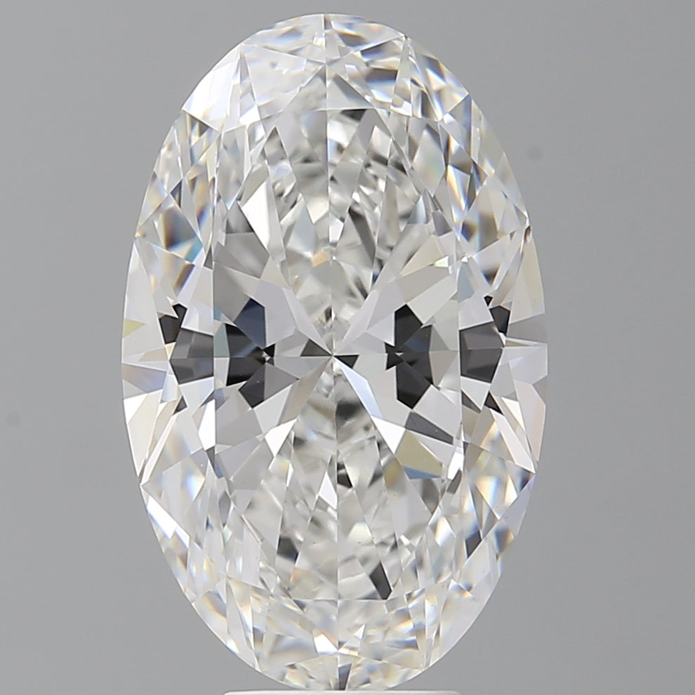 7.60 Carat Oval Shaped, Ideal Cut, E Color, VS1 Clarity, IGI Certified Lab Grown Diamond