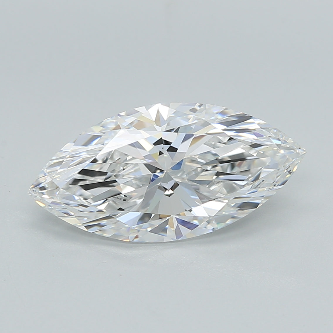 2.74 Carat Marquise Shaped, Ideal Cut, E Color, VS1 Clarity, IGI Certified Lab Grown Diamond
