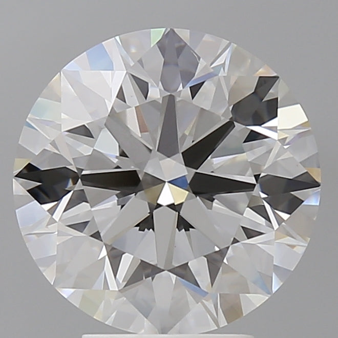 4.56 Carat Round Shaped, Ideal Cut, F Color, VVS2 Clarity, IGI Certified Lab Grown Diamond
