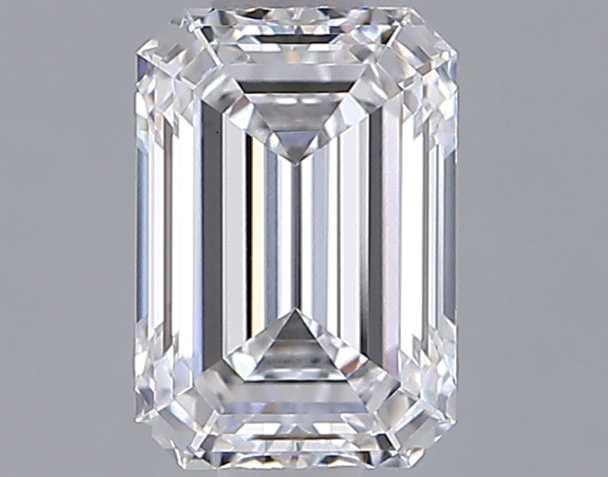 1.34 Carat Emerald Shaped, Ideal Cut, D Color, VS1 Clarity, IGI Certified Lab Grown Diamond