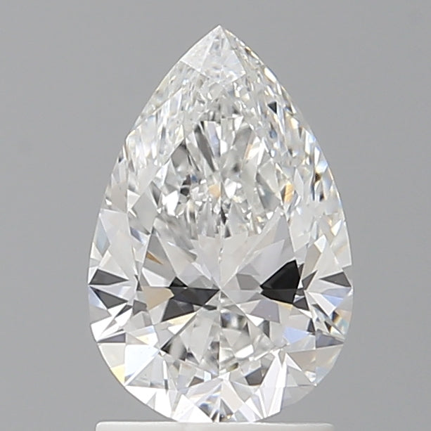1.58 Carat Pear Shaped, Ideal Cut, E Color, VVS2 Clarity, IGI Certified Lab Grown Diamond