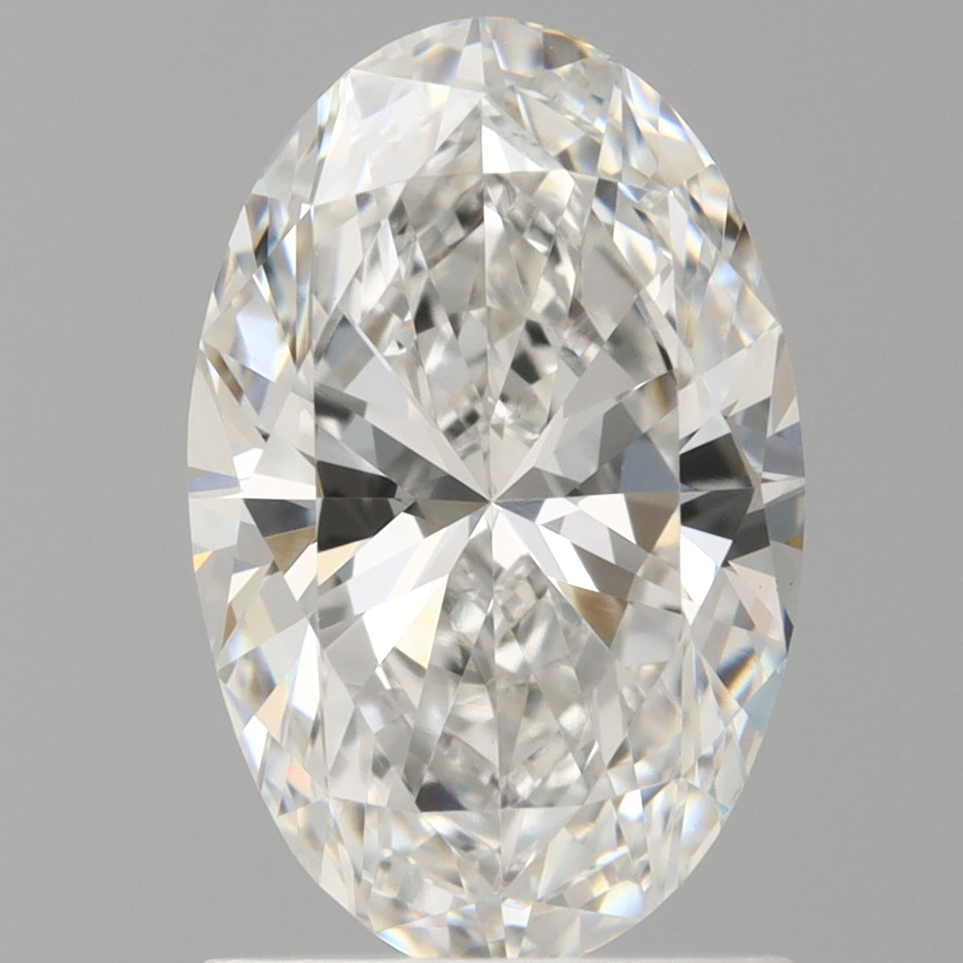 1.50 Carat Oval Shaped, Ideal Cut, E Color, VVS2 Clarity, IGI Certified Lab Grown Diamond