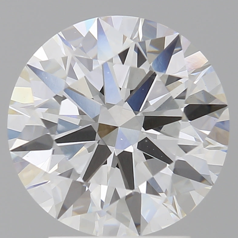 3.08 Carat Round Shaped, Ideal Cut, F Color, VS1 Clarity, IGI Certified Lab Grown Diamond