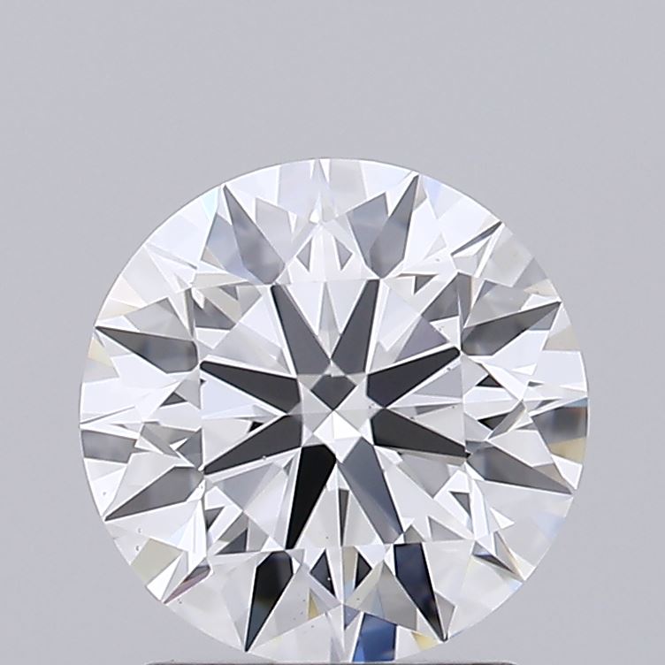 1.56 Carat Round Shaped, Ideal Cut, D Color, VS2 Clarity, IGI Certified Lab Grown Diamond
