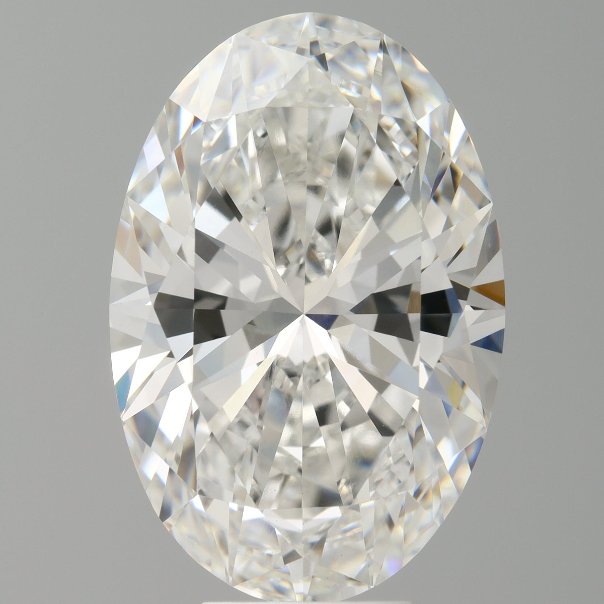8.10 Carat Oval Shaped, Ideal Cut, E Color, VVS2 Clarity, IGI Certified Lab Grown Diamond