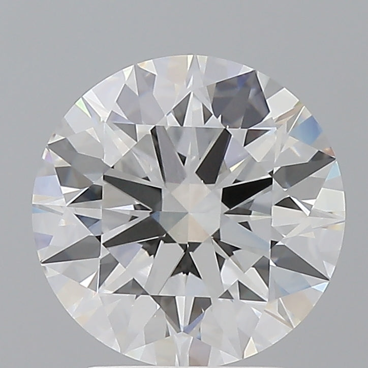 3.04 Carat Round Shaped, Ideal Cut, F Color, VS1 Clarity, IGI Certified Lab Grown Diamond