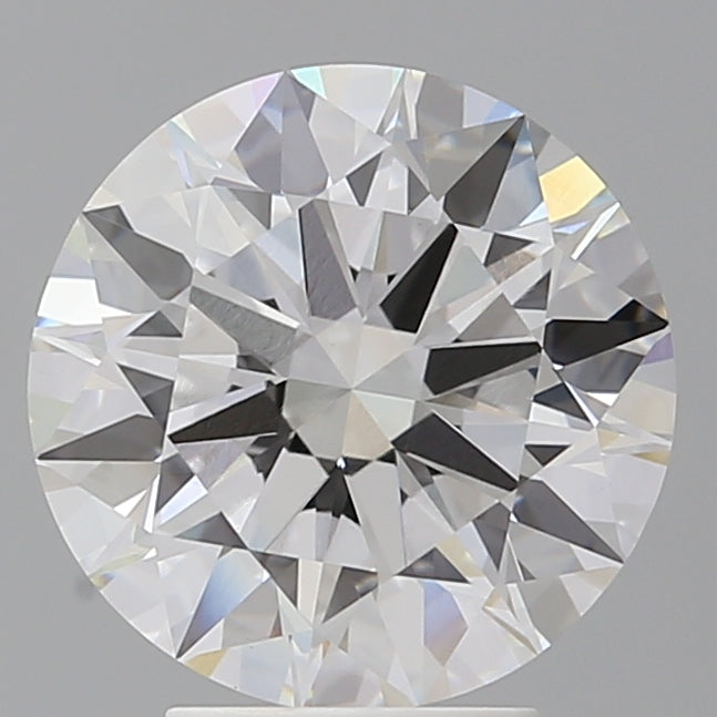 4.09 Carat Round Shaped, Ideal Cut, E Color, VVS2 Clarity, IGI Certified Lab Grown Diamond