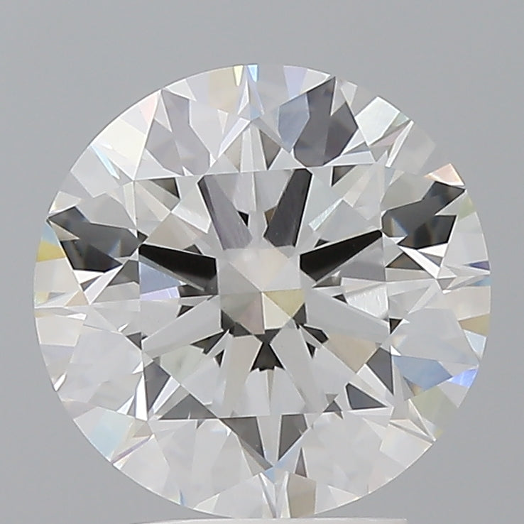 3.51 Carat Round Shaped, Ideal Cut, F Color, VVS2 Clarity, IGI Certified Lab Grown Diamond