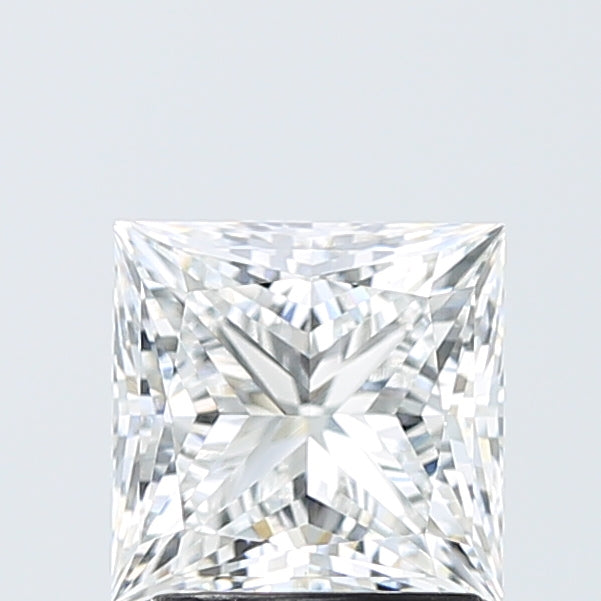 2.08 Carat Princess Shaped, Ideal Cut, F Color, VVS2 Clarity, IGI Certified Lab Grown Diamond